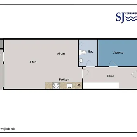Διαμέρισμα Paen Til 4 Personer Med Internet Sj3106 Henne Strand